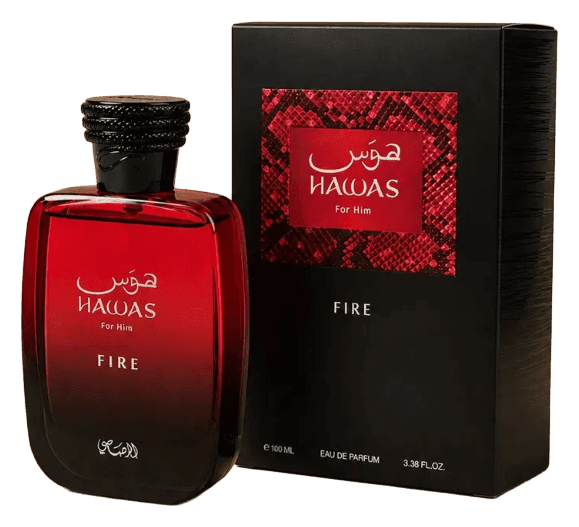 HAWAS FIRE FOR HIM (Eau de Parfum, 100ml)