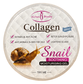 AICHUN BEAUTY COLLAGEN SNAIL SOOTHING MOISTURISING GEL (300ml)