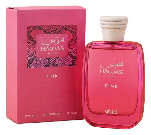 HAWAS PINK FOR HER (Eau de Parfum, 100ml)